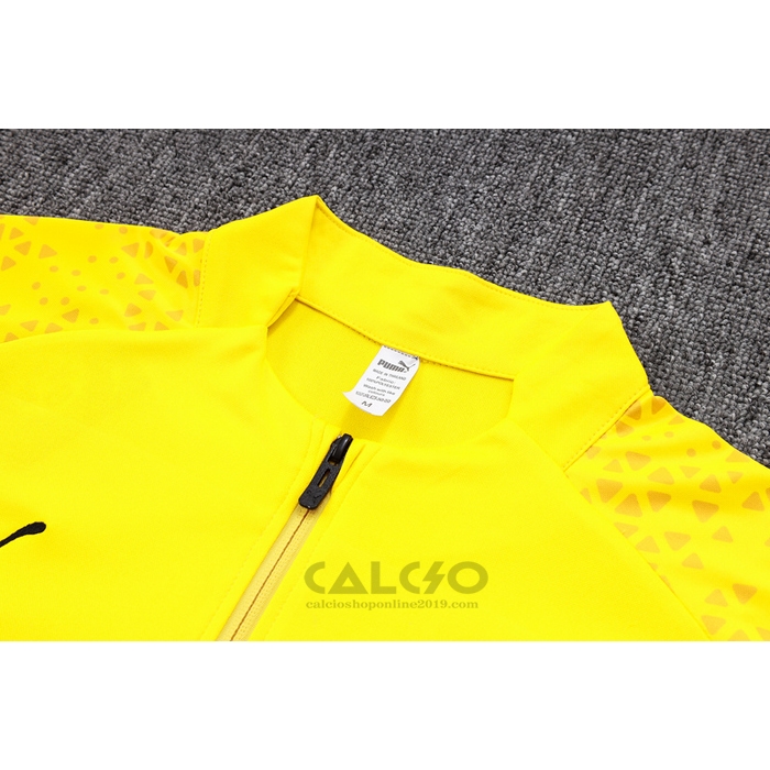 Tuta da Track di Felpa Borussia Dortmund 2023-2024 Giallo